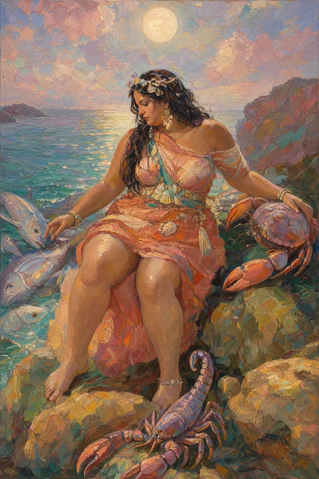 The Water Trine — The Loaded Brush — Portrait