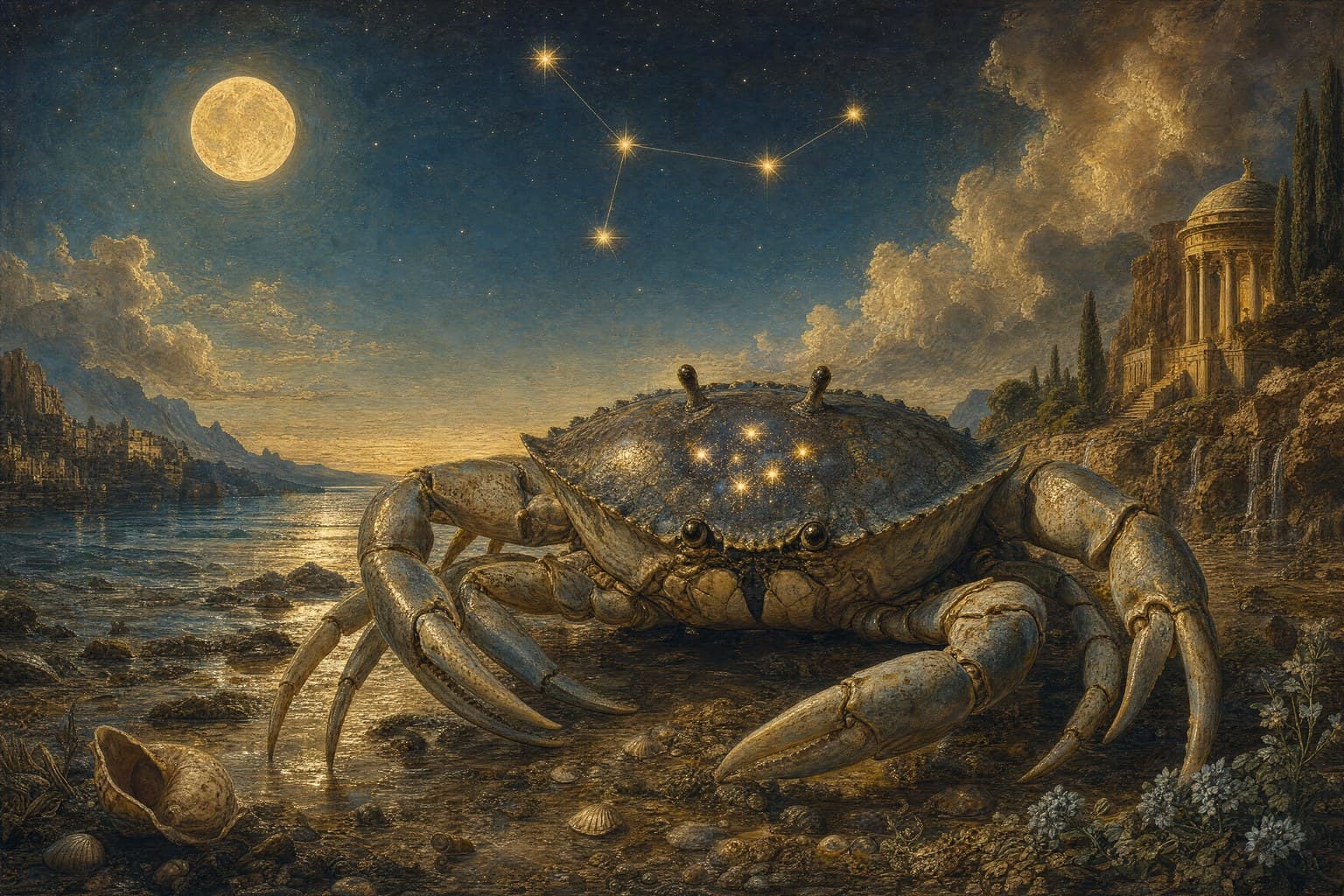 Cancer — Celestial Oil — Second Study — Cinematic