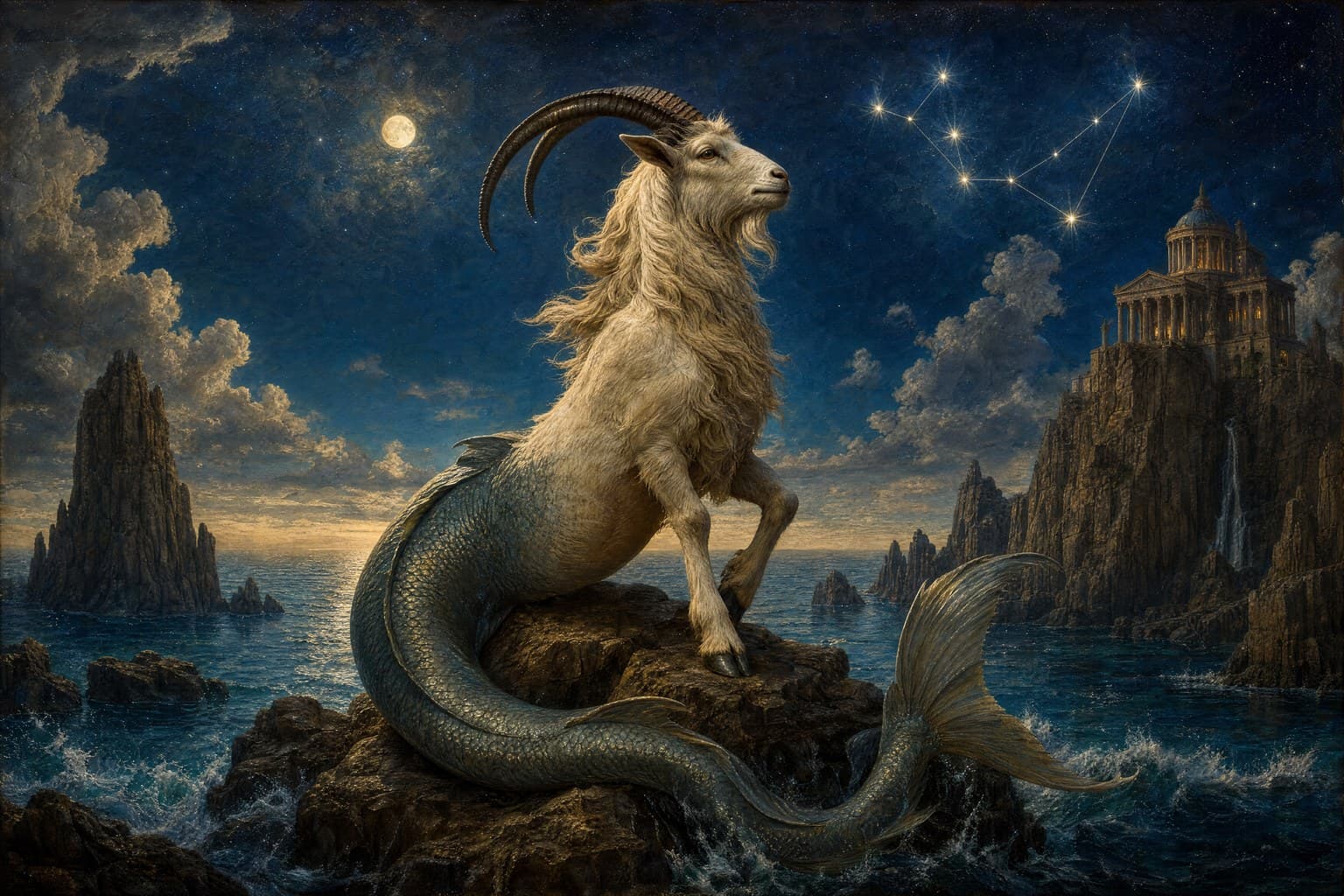 Capricorn — Celestial Oil — Second Study — Cinematic