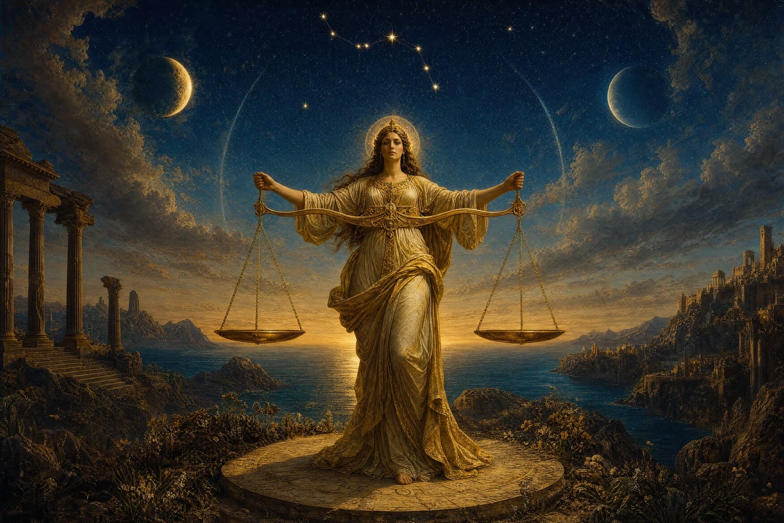 Libra — Celestial Oil — Second Study — Cinematic