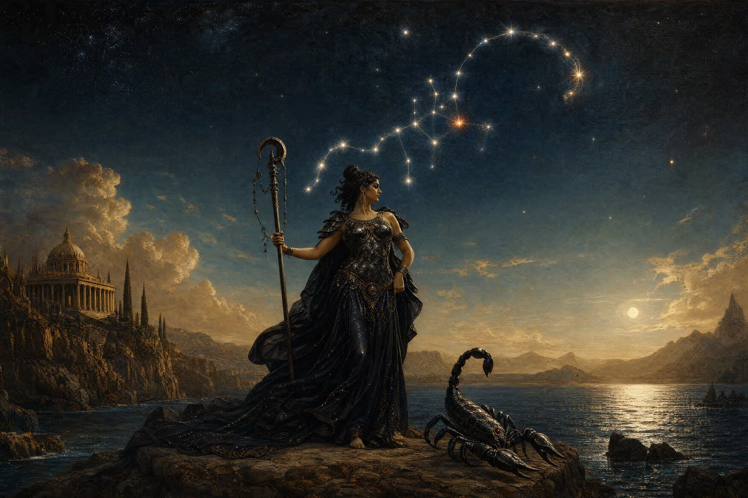Scorpio — Celestial Oil — Second Study — Cinematic