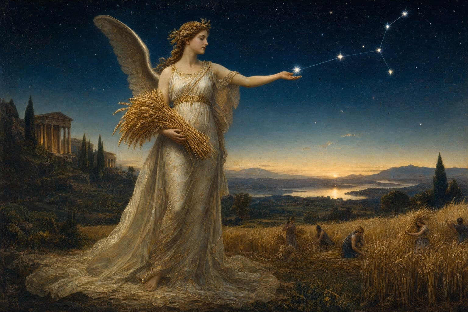 Virgo — Celestial Oil — Second Study — Cinematic