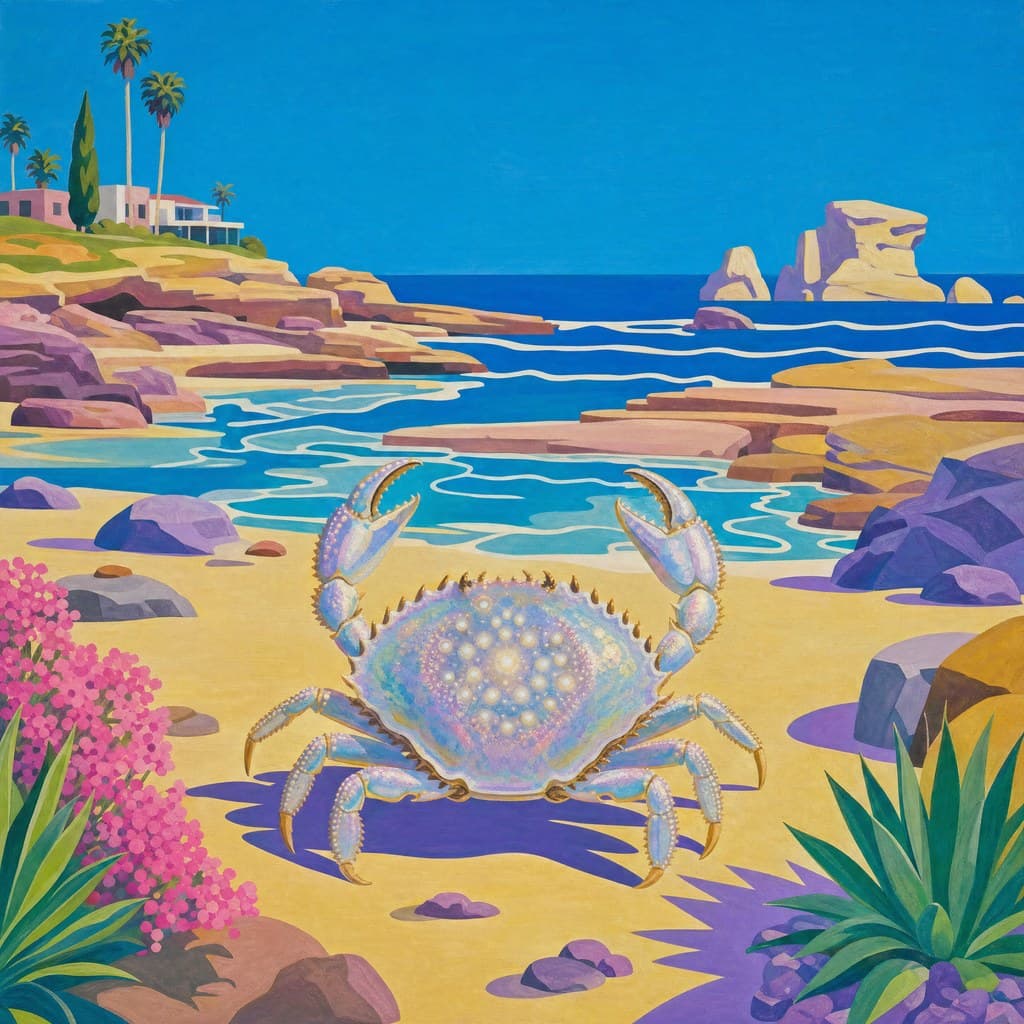 Cancer — Pool & Palm — Square