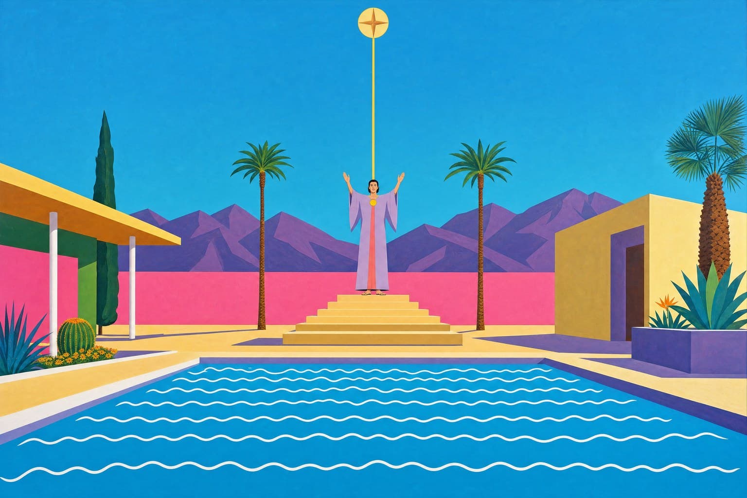 The Midheaven — Pool & Palm — Cinematic
