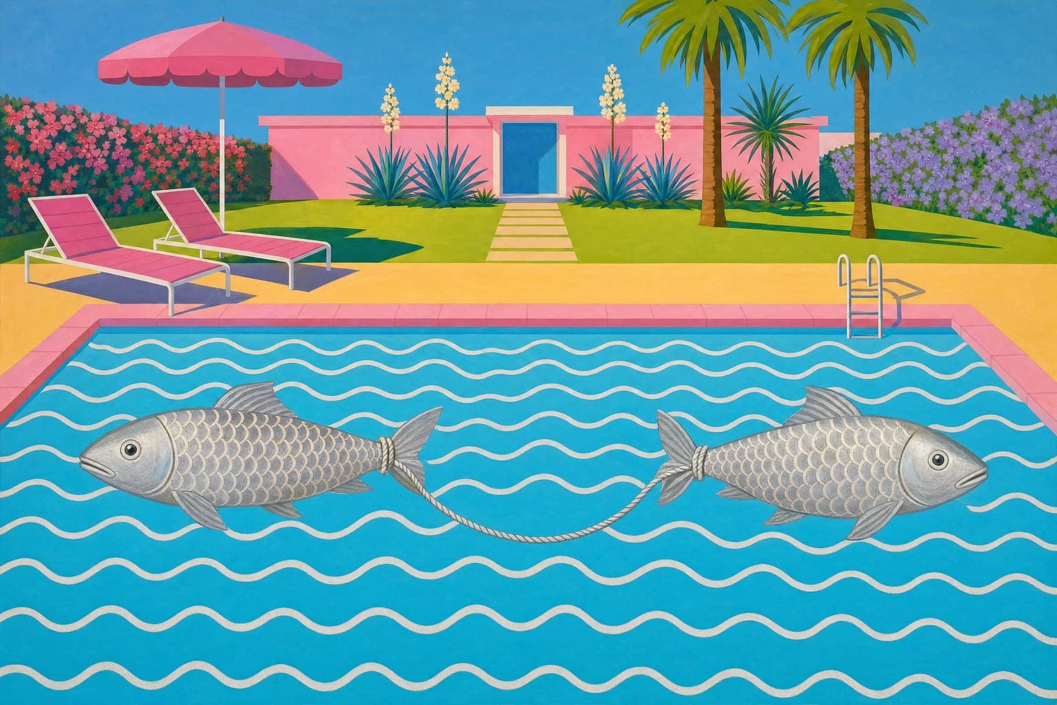 Pisces — Pool & Palm — Cinematic