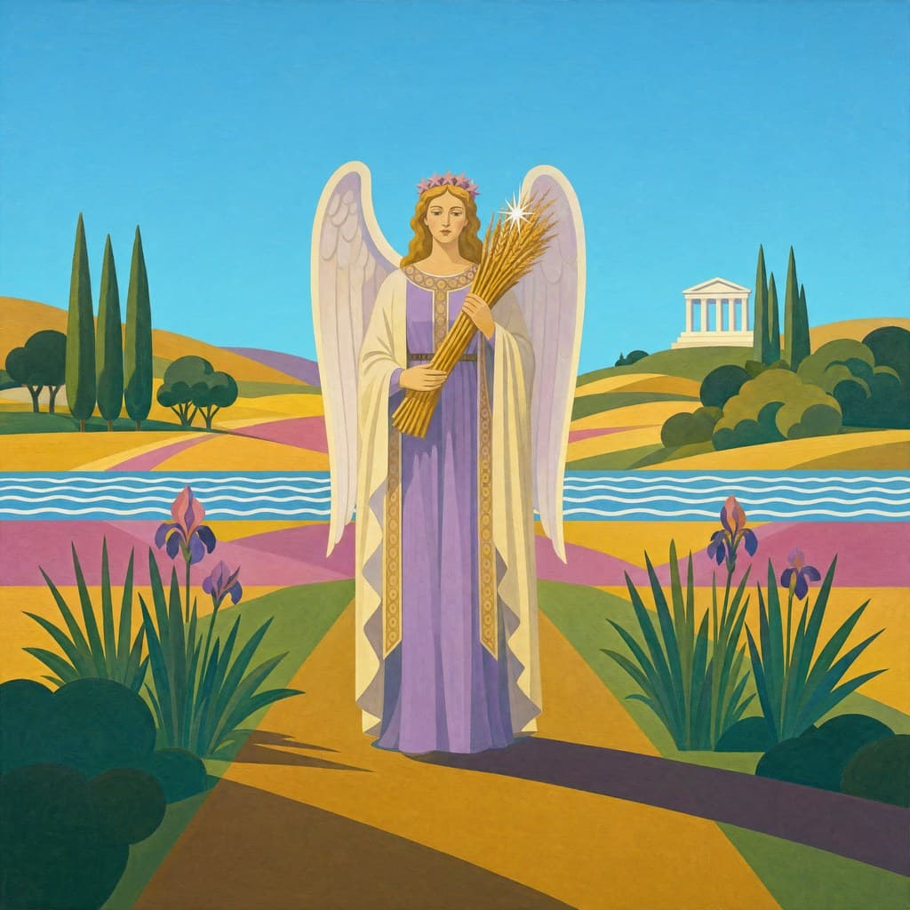 Virgo — Pool & Palm — Square