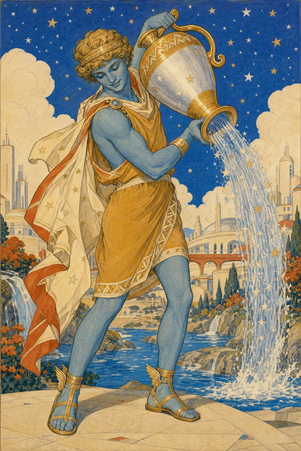 Aquarius — The Saturday Plate — Portrait