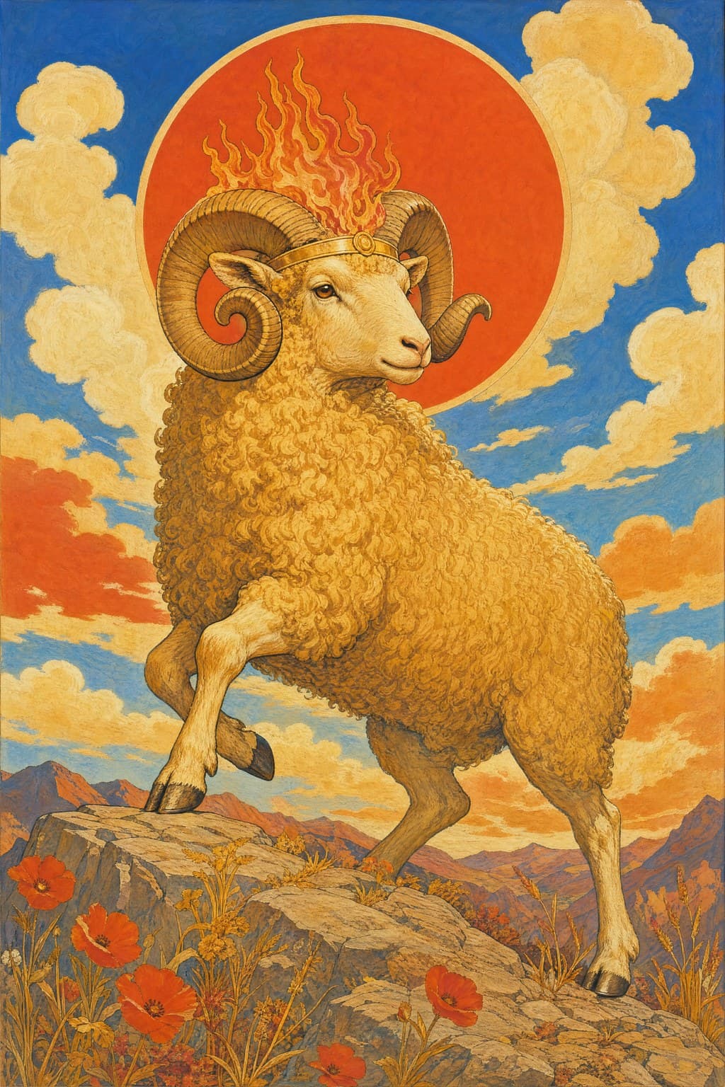 Aries — The Saturday Plate — Portrait