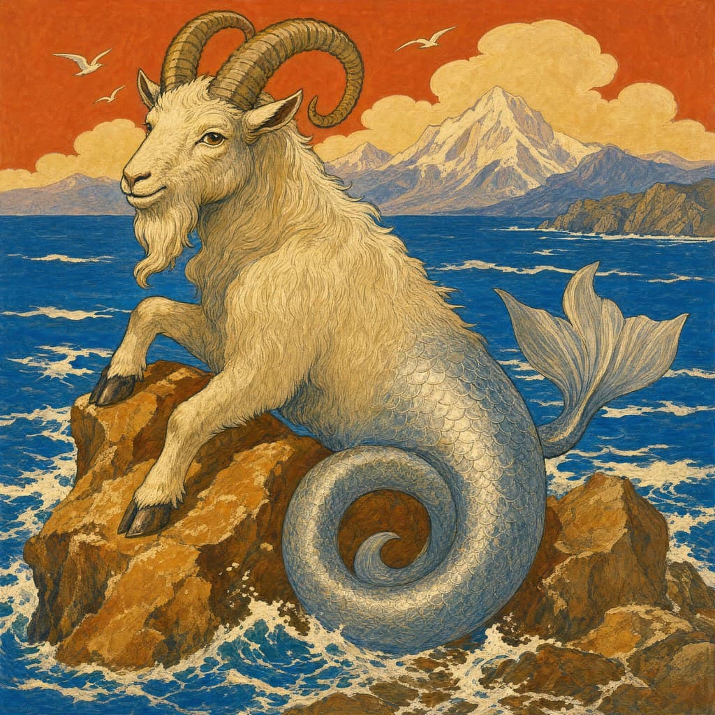 Capricorn — The Saturday Plate — Square