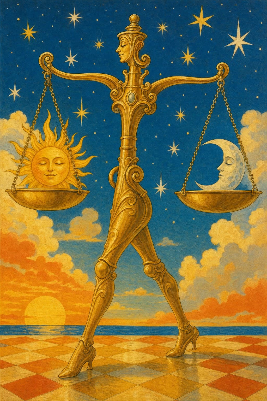 Libra — The Saturday Plate — Portrait