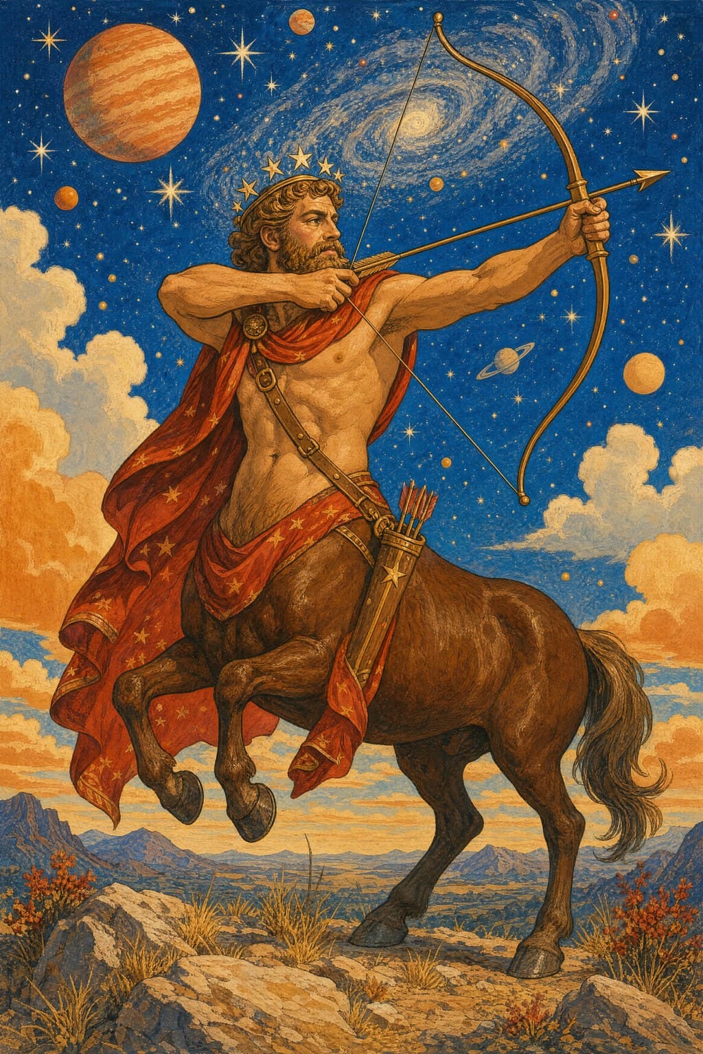 Sagittarius — The Saturday Plate — Portrait