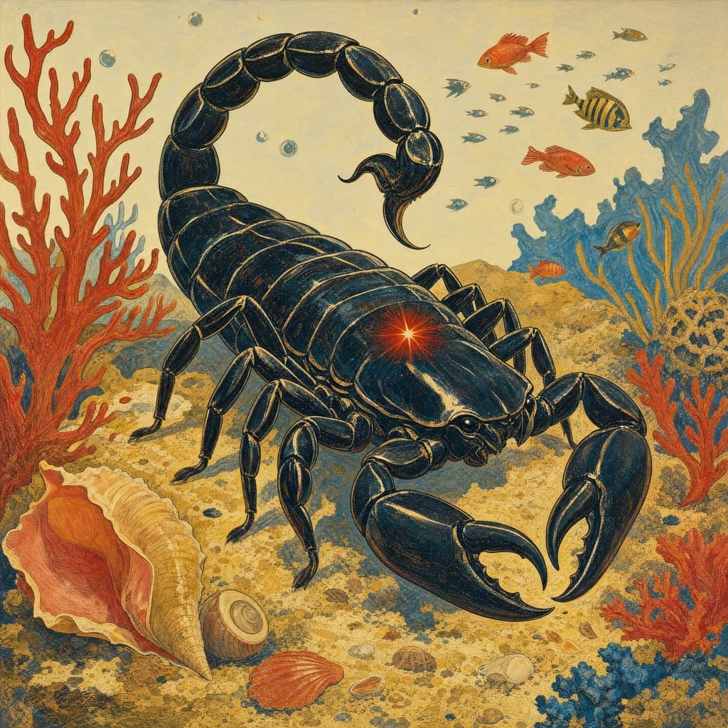 Scorpio — The Saturday Plate — Square