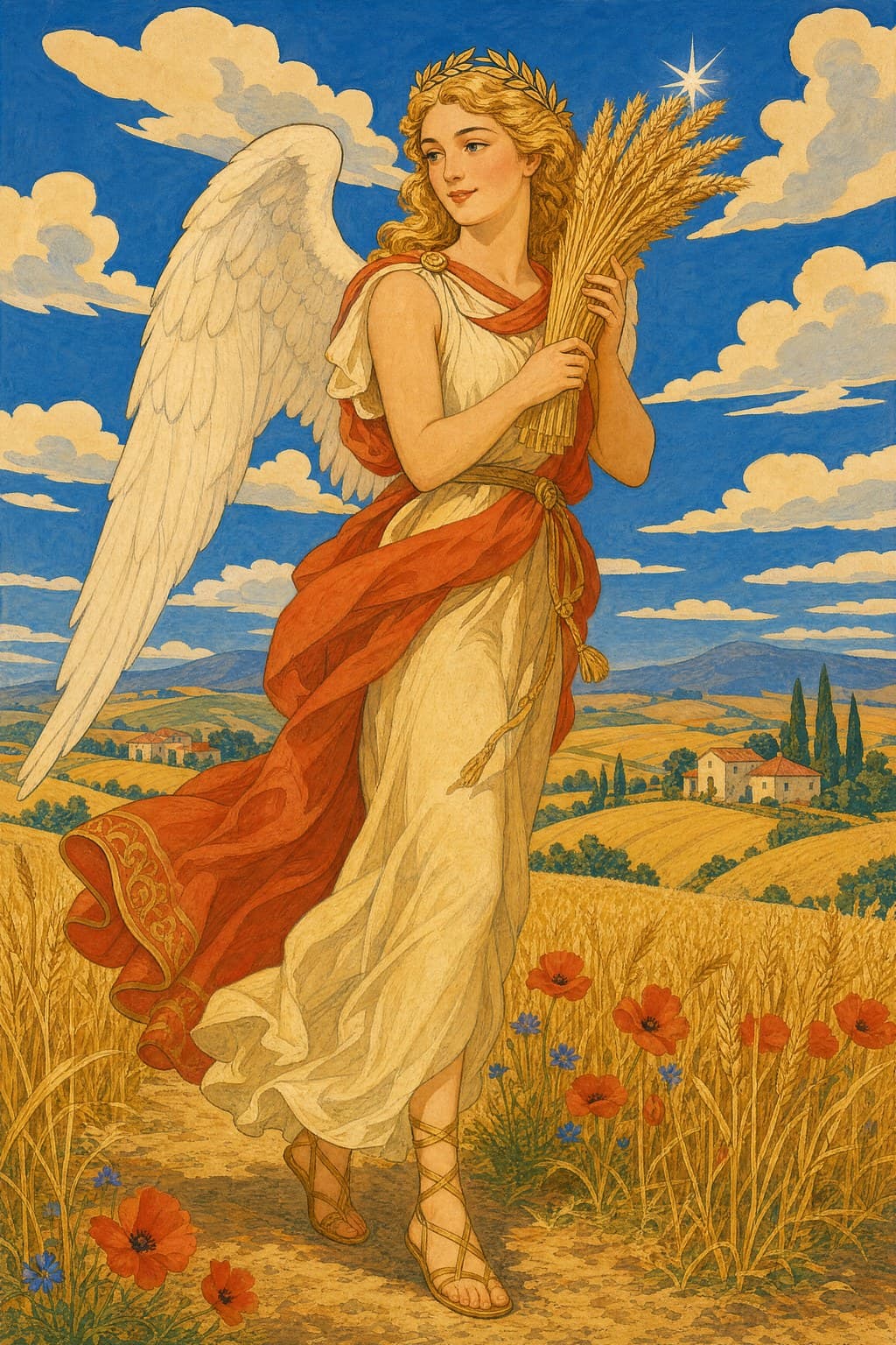 Virgo — The Saturday Plate — Portrait