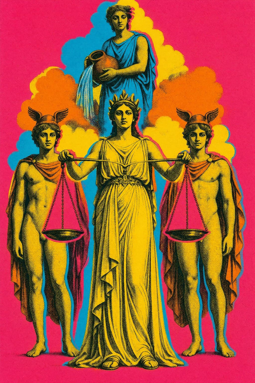 The Air Trine — Silkscreen Pop — Portrait