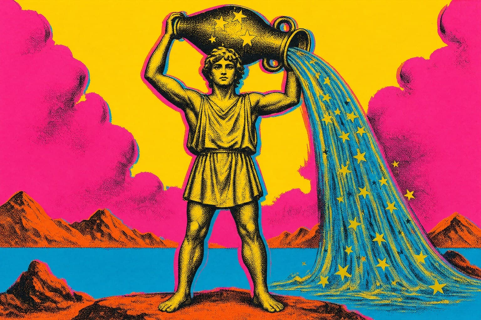Aquarius — Silkscreen Pop — Cinematic