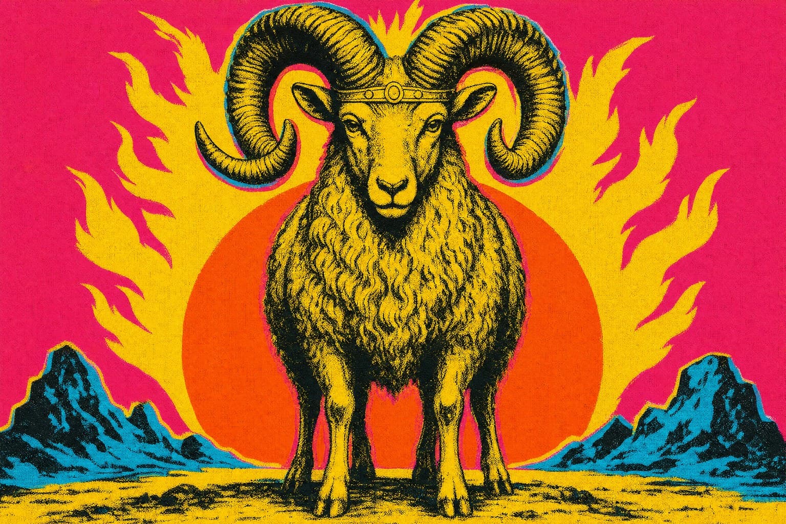 Aries — Silkscreen Pop — Cinematic
