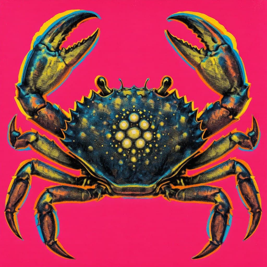 Cancer — Silkscreen Pop — Square