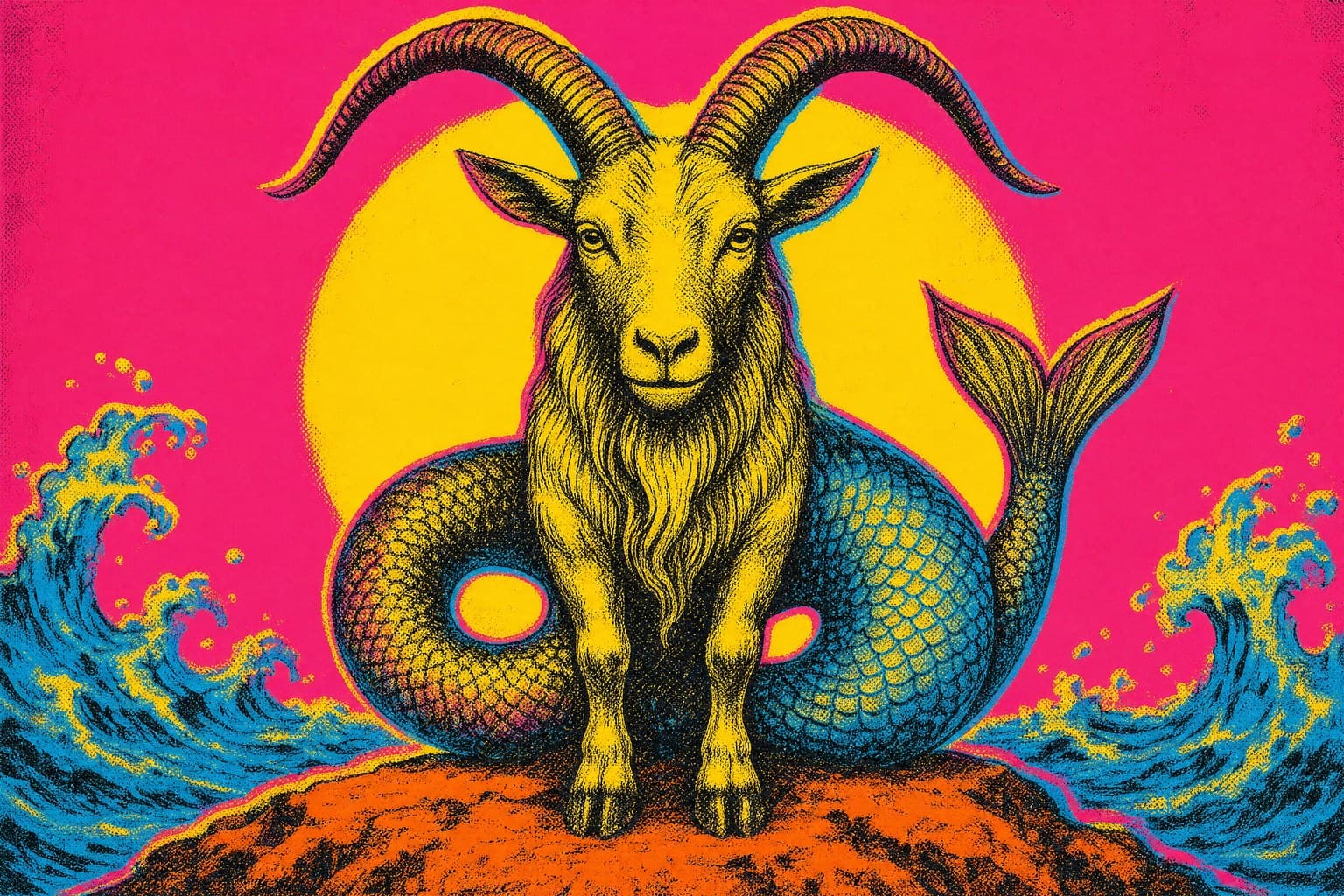Capricorn — Silkscreen Pop — Cinematic