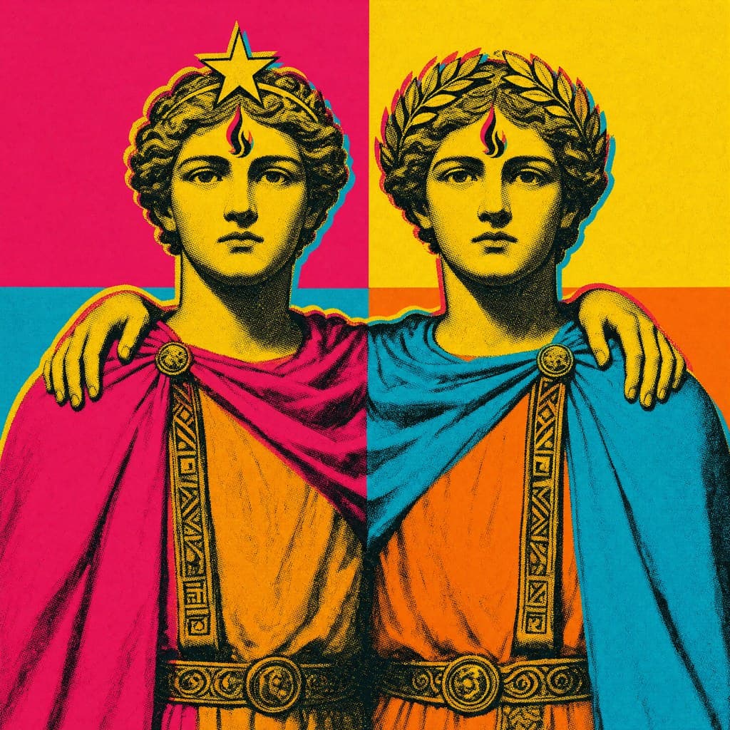 Gemini — Silkscreen Pop — Square