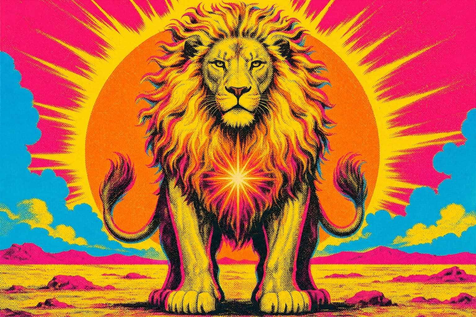 Leo — Silkscreen Pop — Cinematic