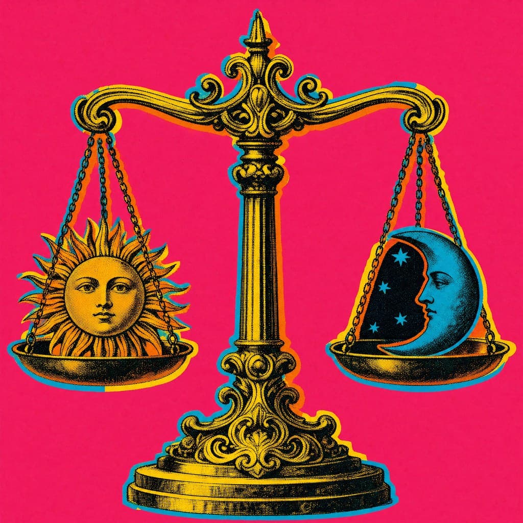 Libra — Silkscreen Pop — Square