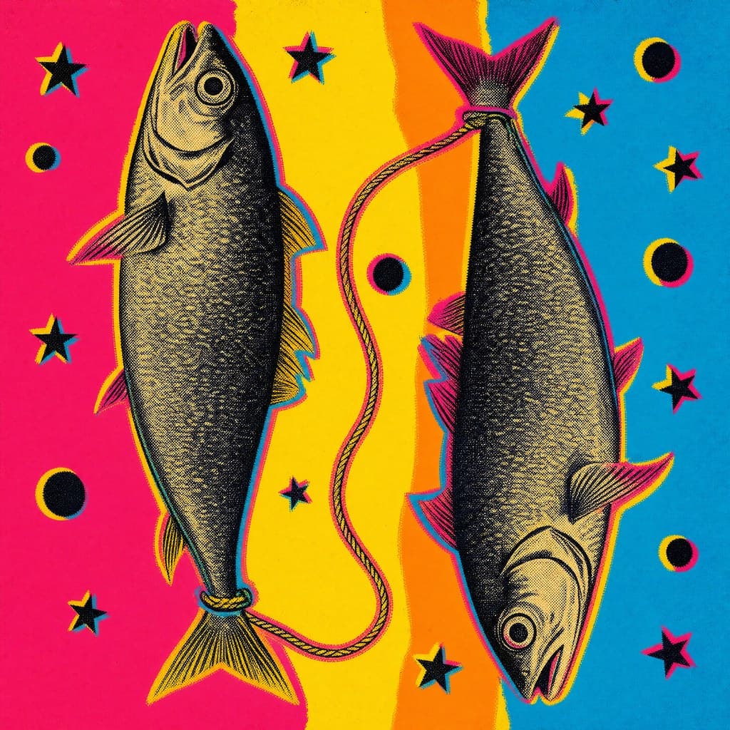 Pisces — Silkscreen Pop — Square
