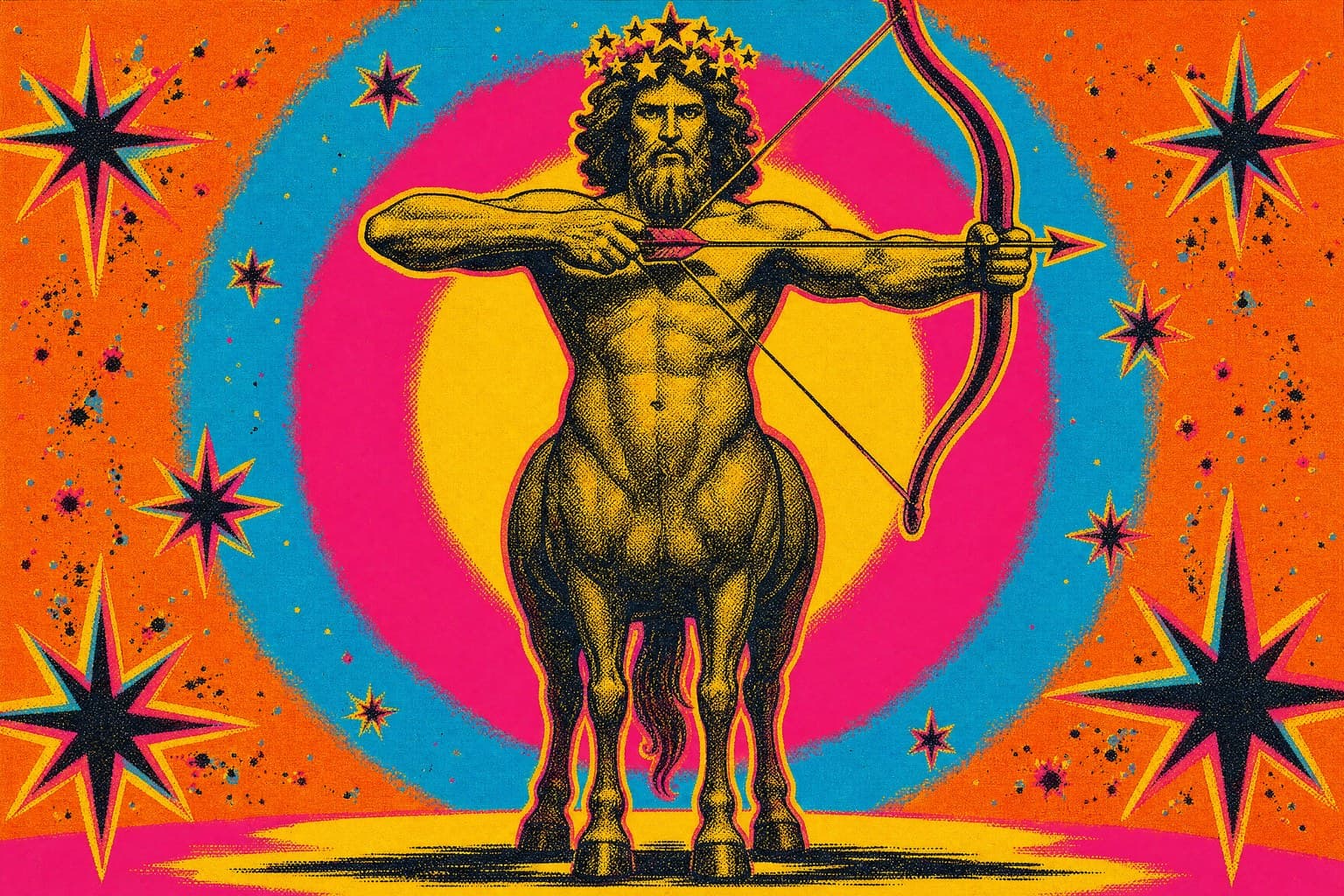 Sagittarius — Silkscreen Pop — Cinematic