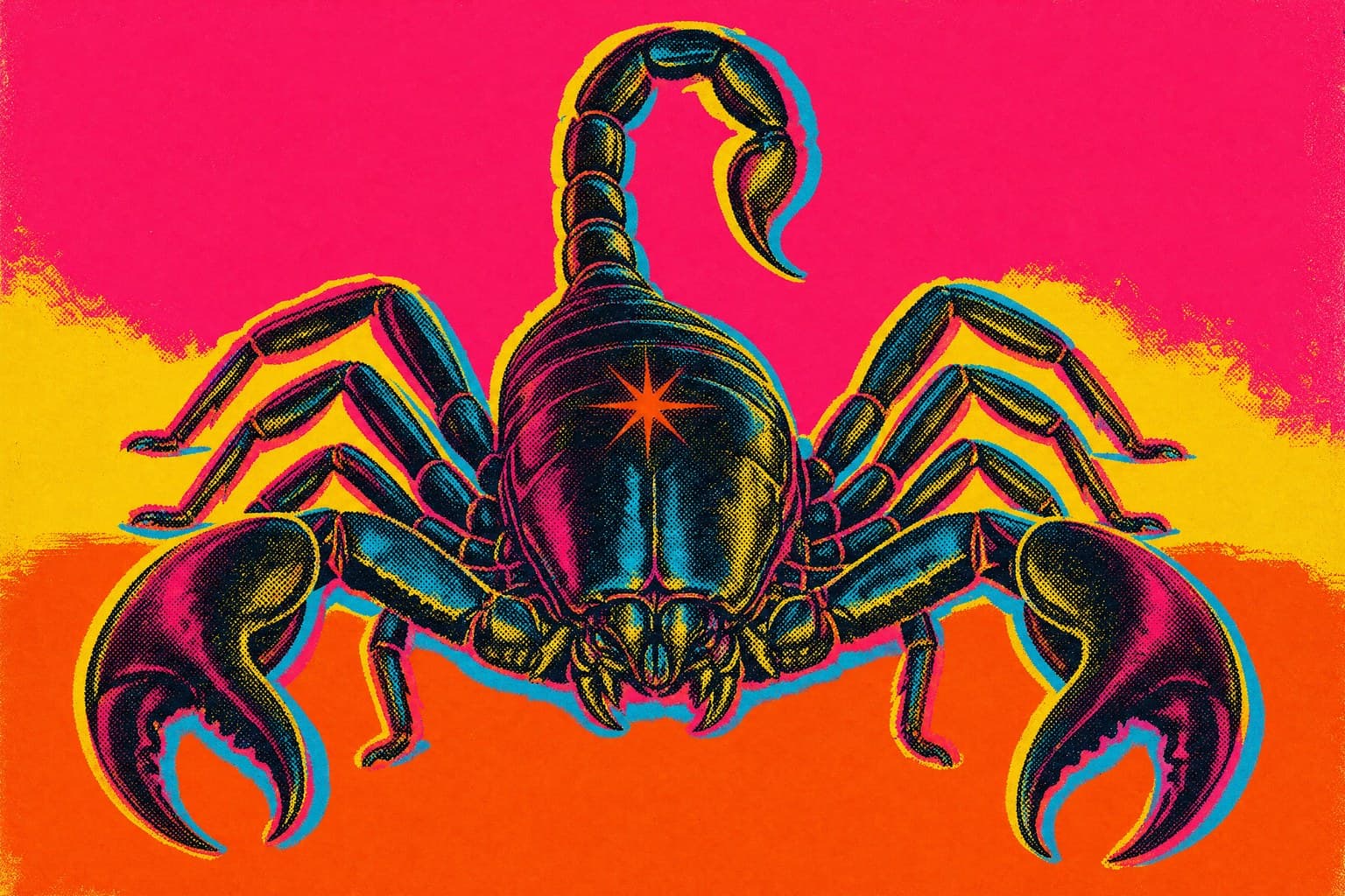 Scorpio — Silkscreen Pop — Cinematic