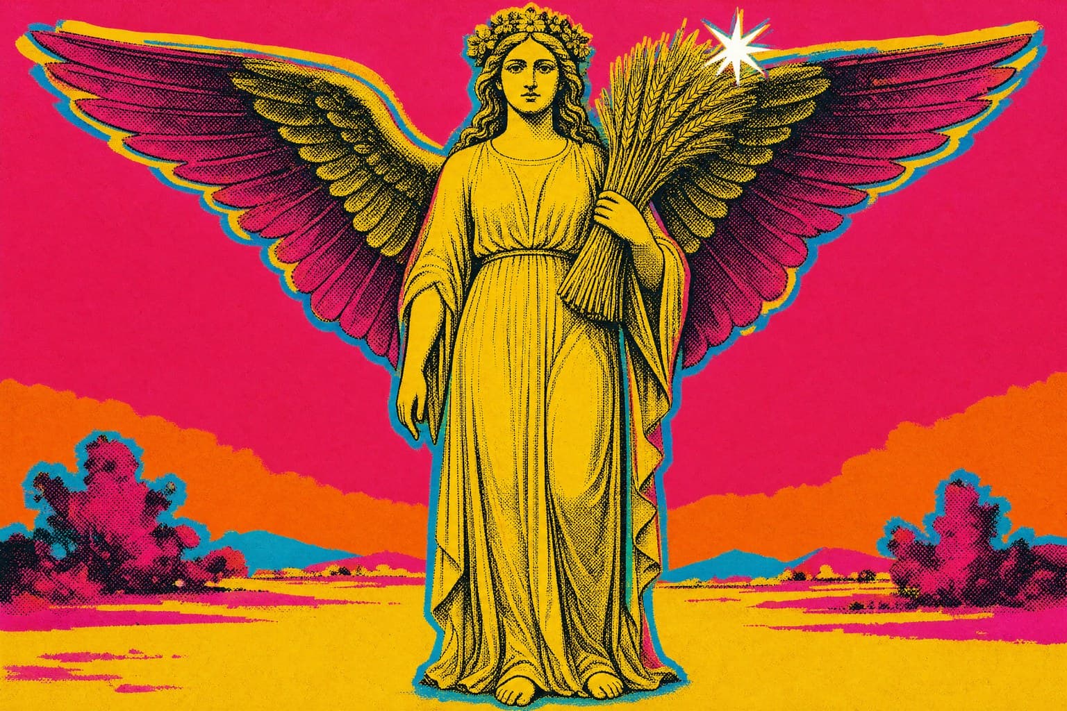 Virgo — Silkscreen Pop — Cinematic
