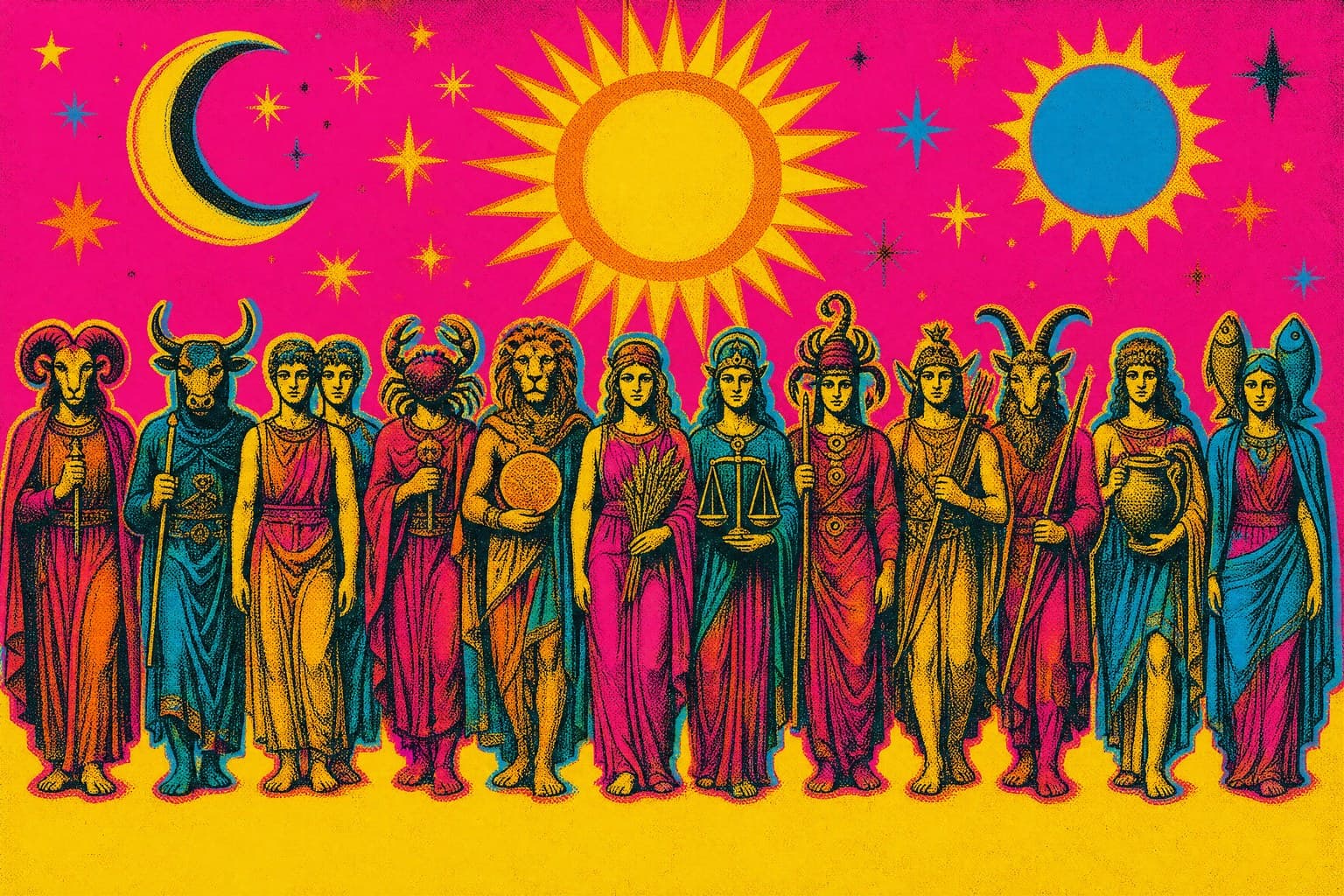 The Procession — Silkscreen Pop — Cinematic