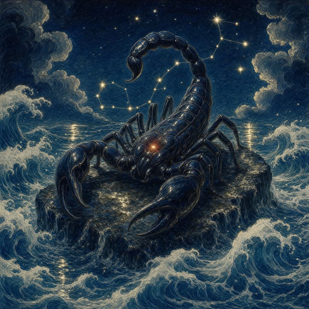 Scorpio — The Tide Study — Square