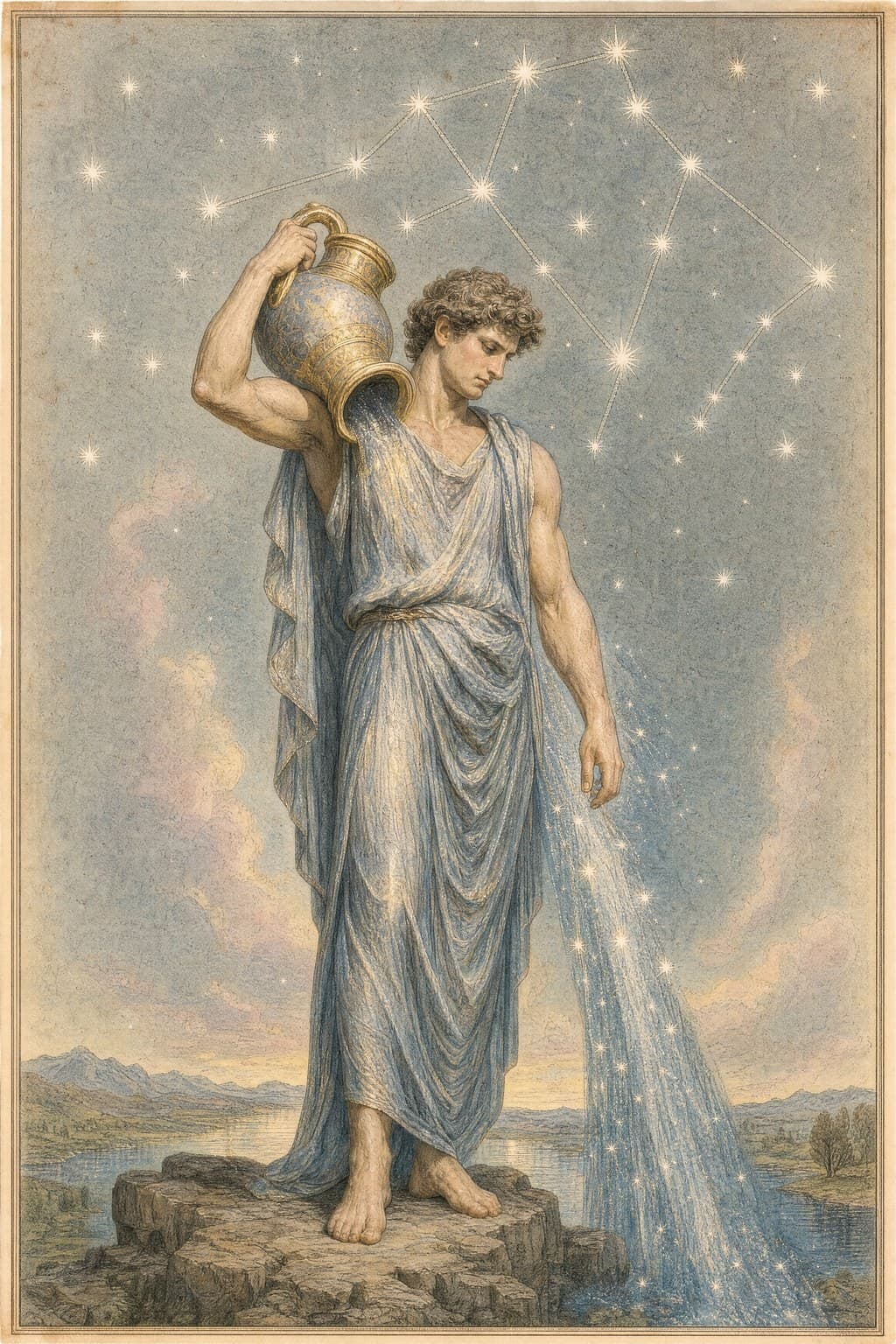 Aquarius — Urania's Mirror — Portrait