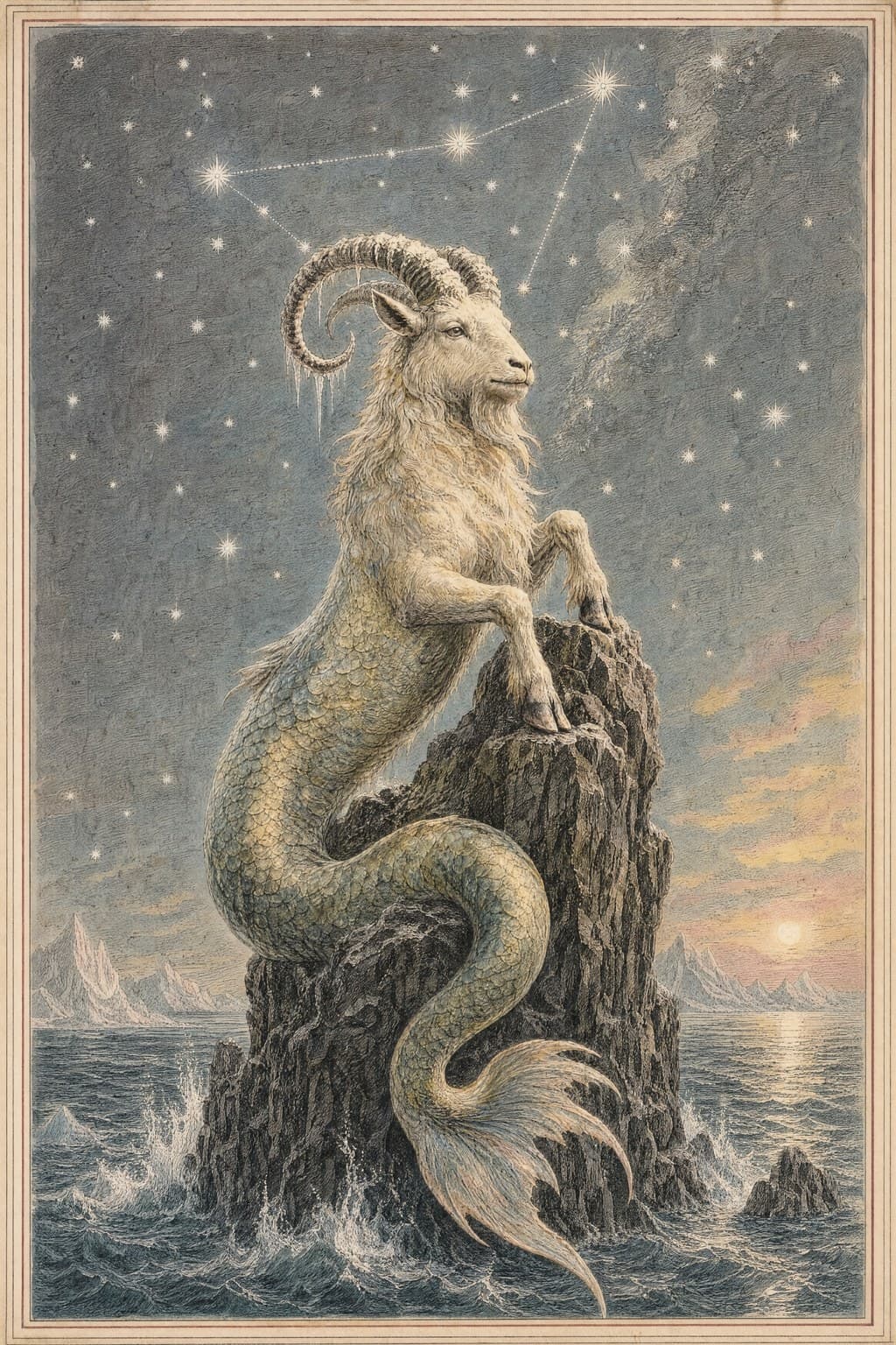 Capricorn — Urania's Mirror — Portrait