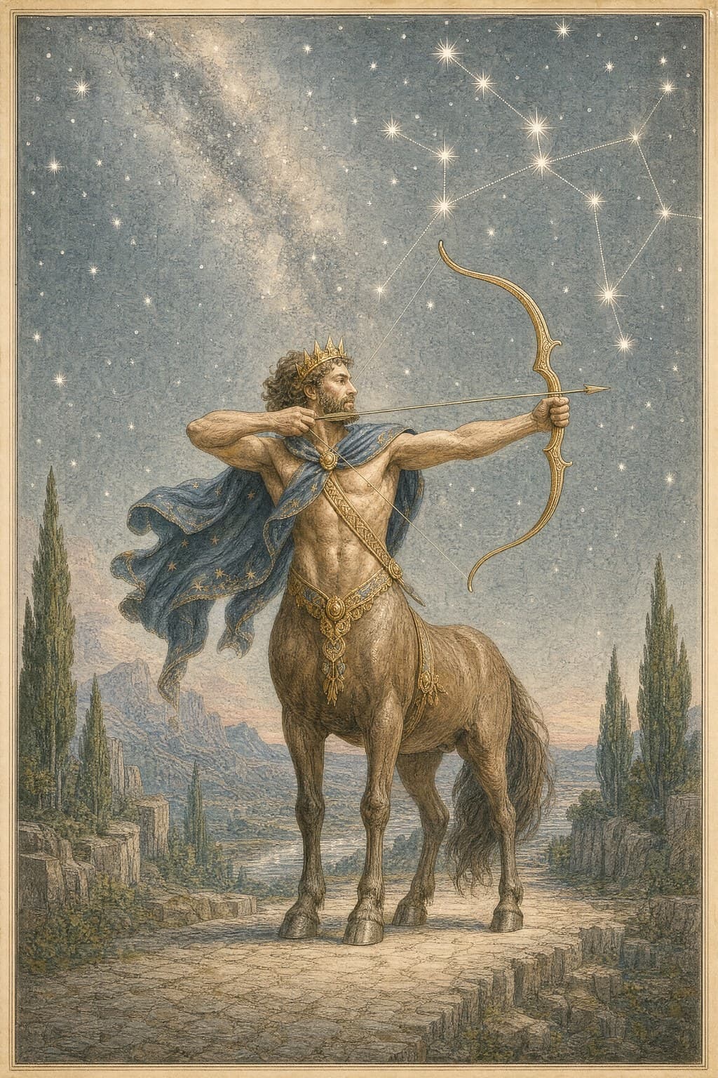 Sagittarius — Urania's Mirror — Portrait