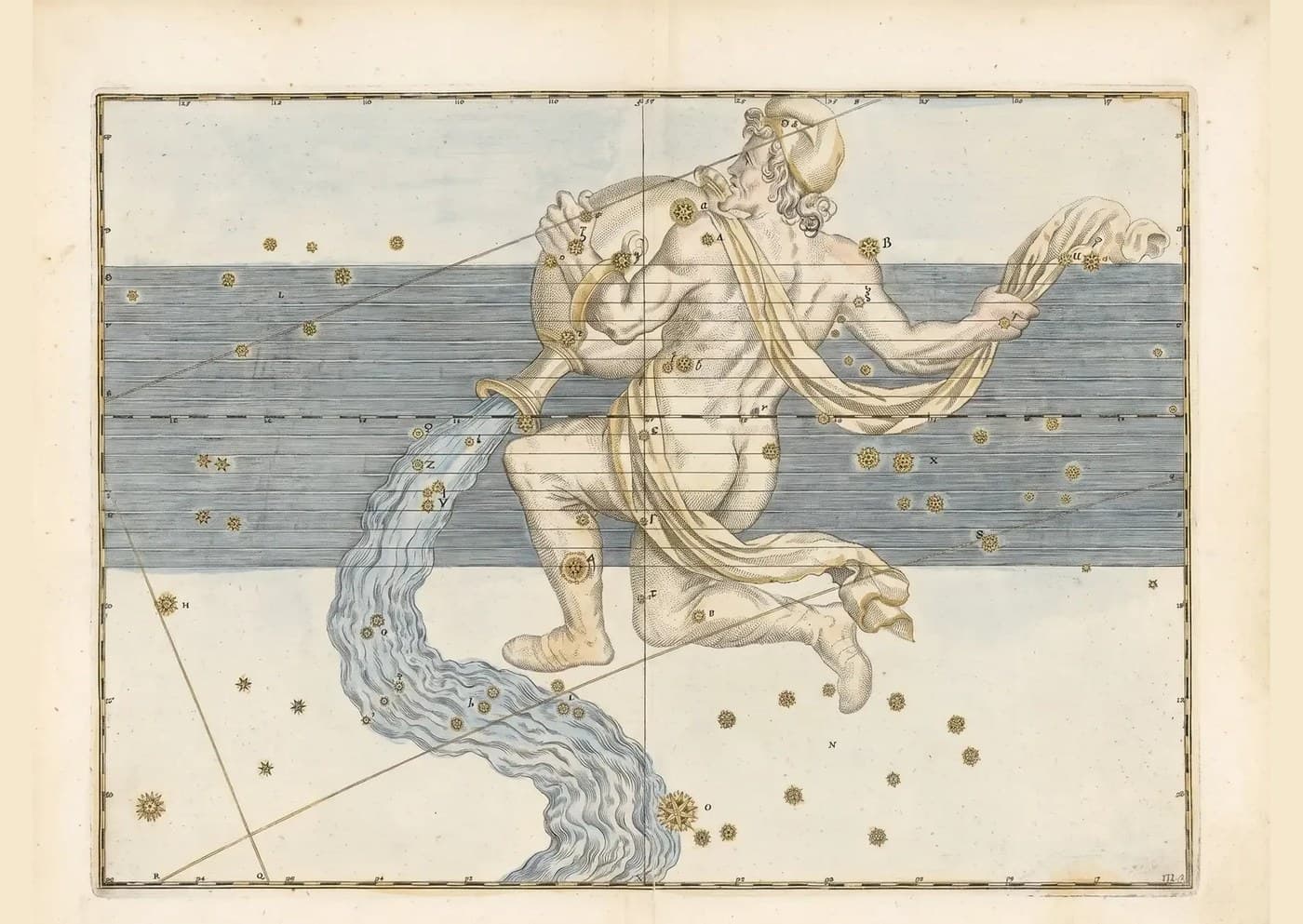 Aquarius, the Water-Bearer — Illuminated — Celestial oil