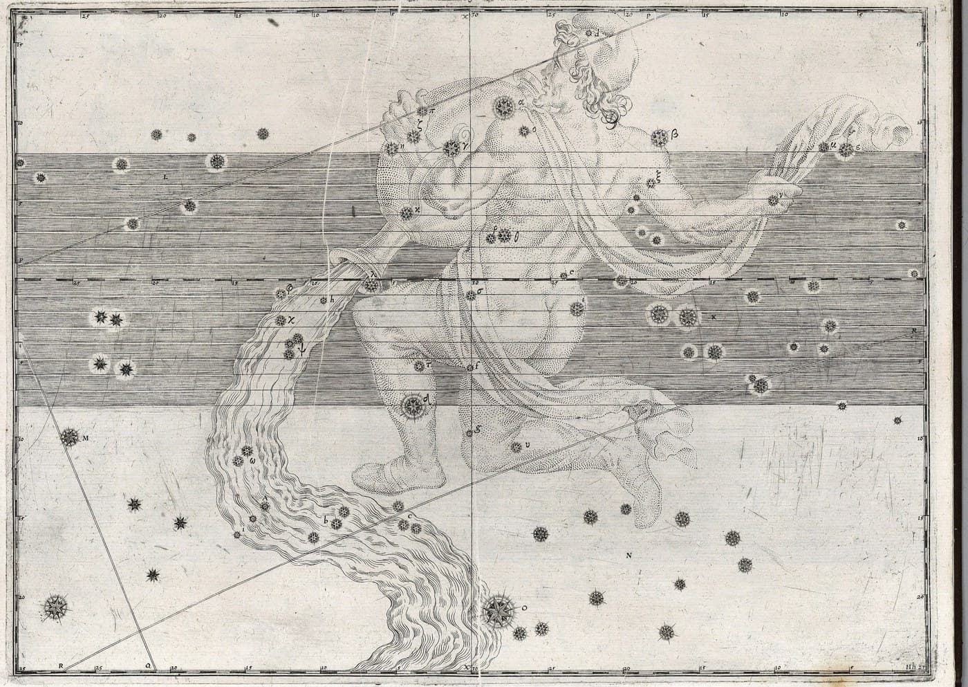 Aquarius, the Water-Bearer — Restored — Celestial oil