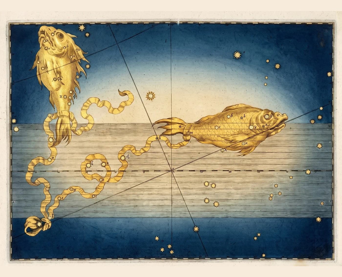 Pisces, the Fishes — Illuminated II — Celestial oil