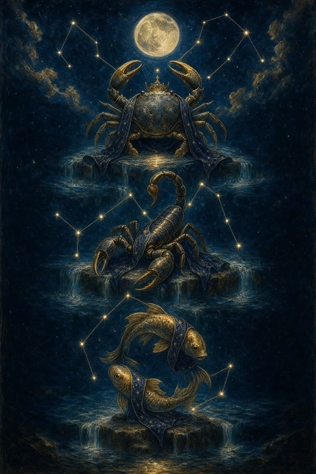 The Water Trine — Celestial oil