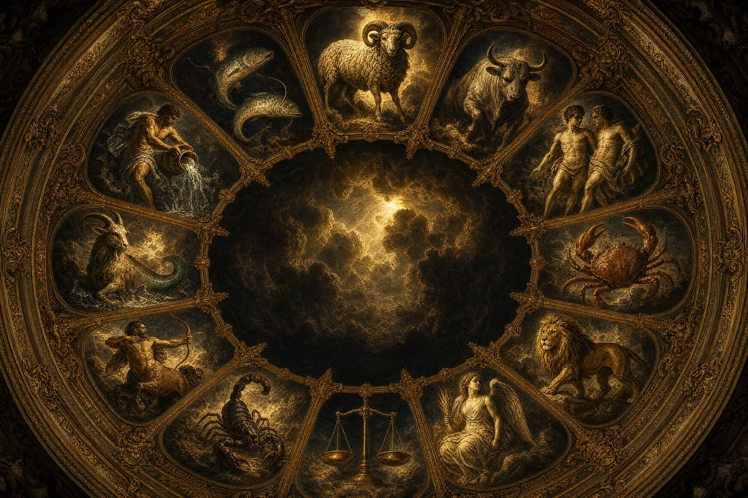 The Vault of Heaven — Baroque ceiling fresco