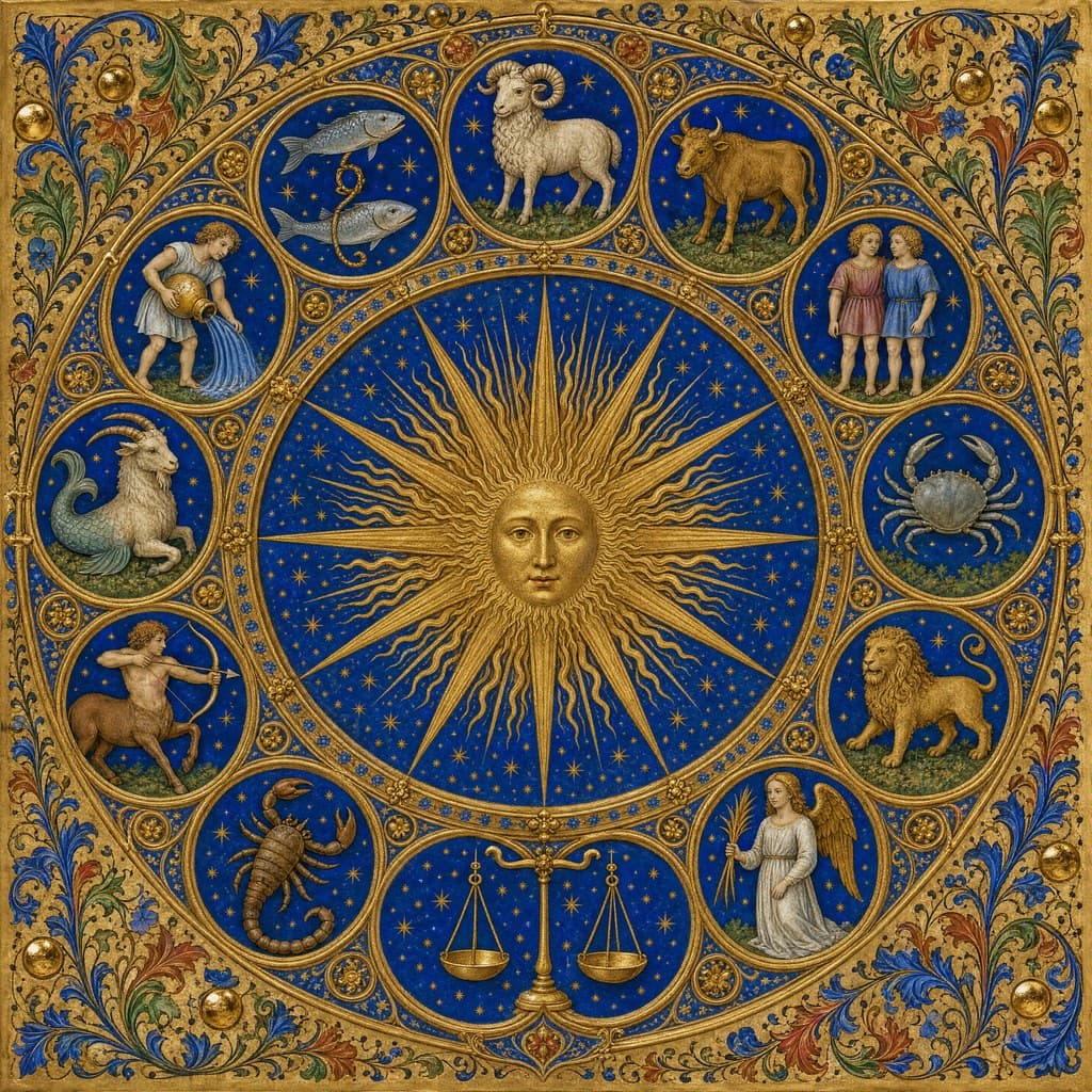 The Calendar Rota — Illuminated manuscript page