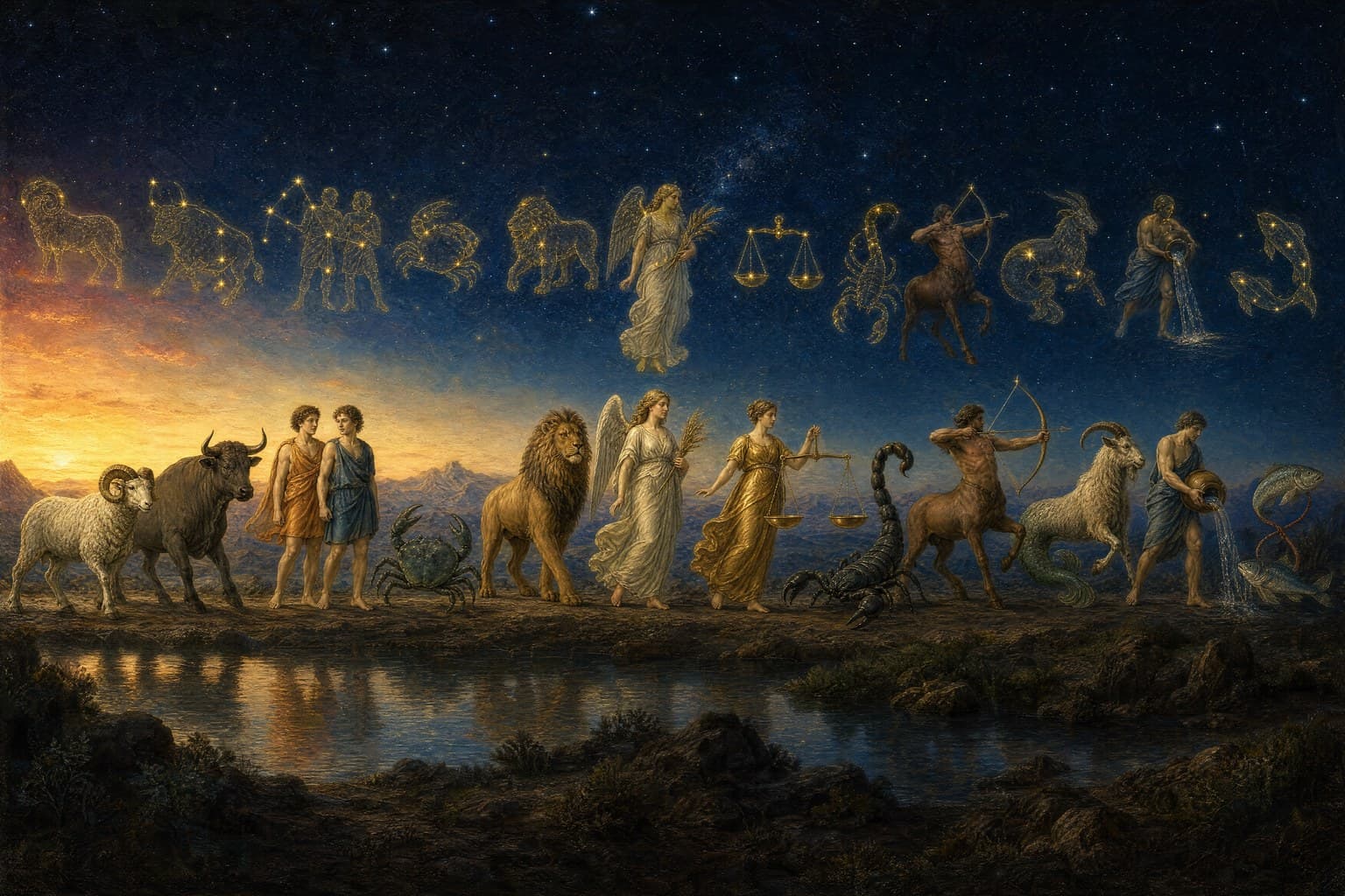 The Procession — Celestial oil